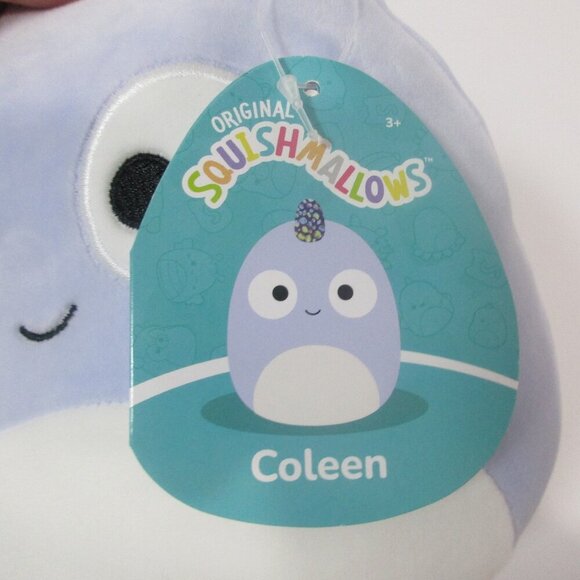 Kellytoy Squishmallows Coleen the Purple Chameleon Stuffed Plush 7" - Picture 4 of 6